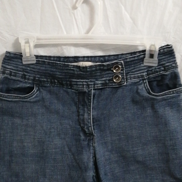 CONTRAST JEANS SHORTS - Picture 4 of 4